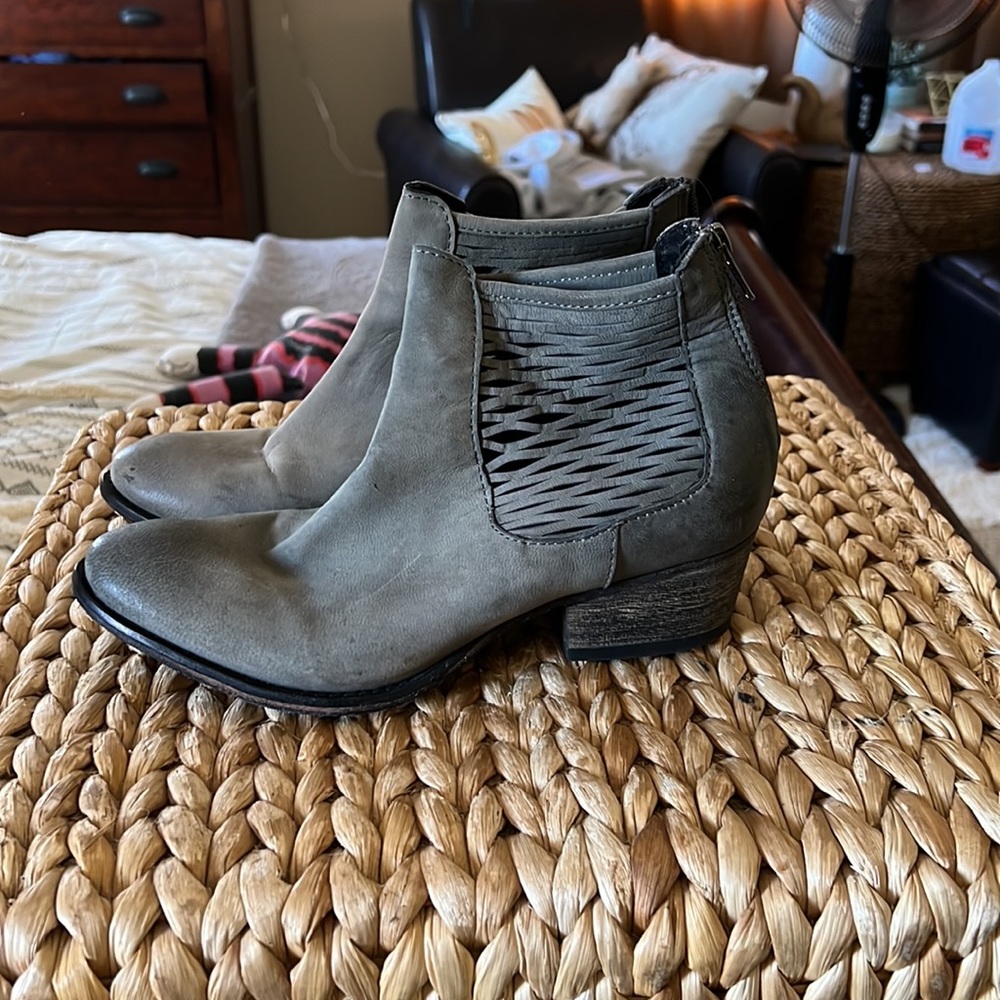 Gray Booties - Picture 2 of 6
